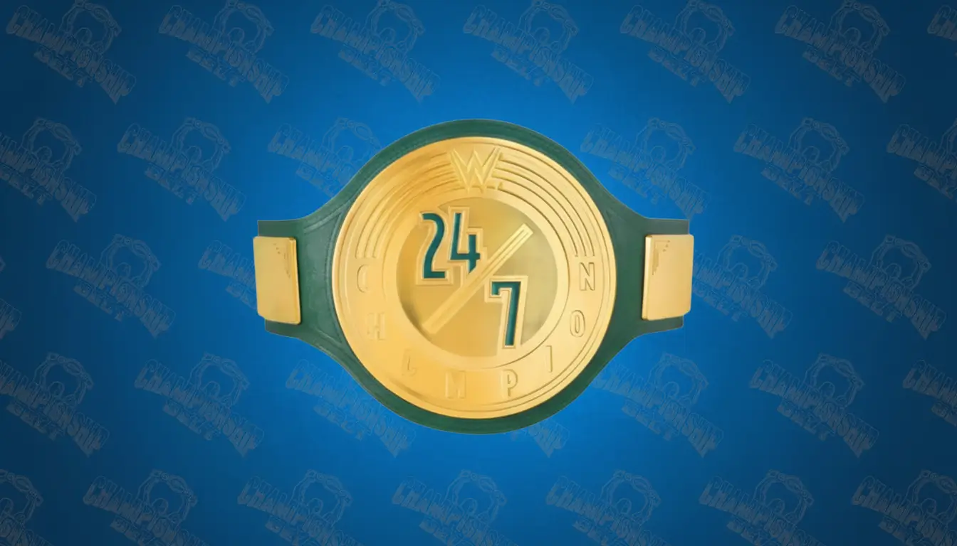 24/7 Heavyweight Championship Title Belt
