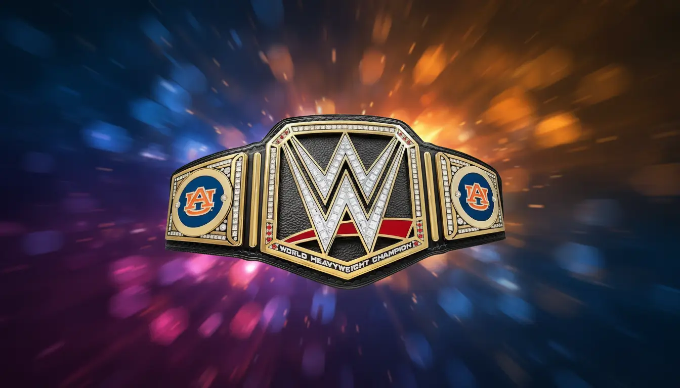 Auburn Tigers Wrestling Championship Replica Belt online