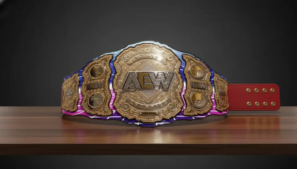 Custom AEW Elite Wrestling Belt Replica