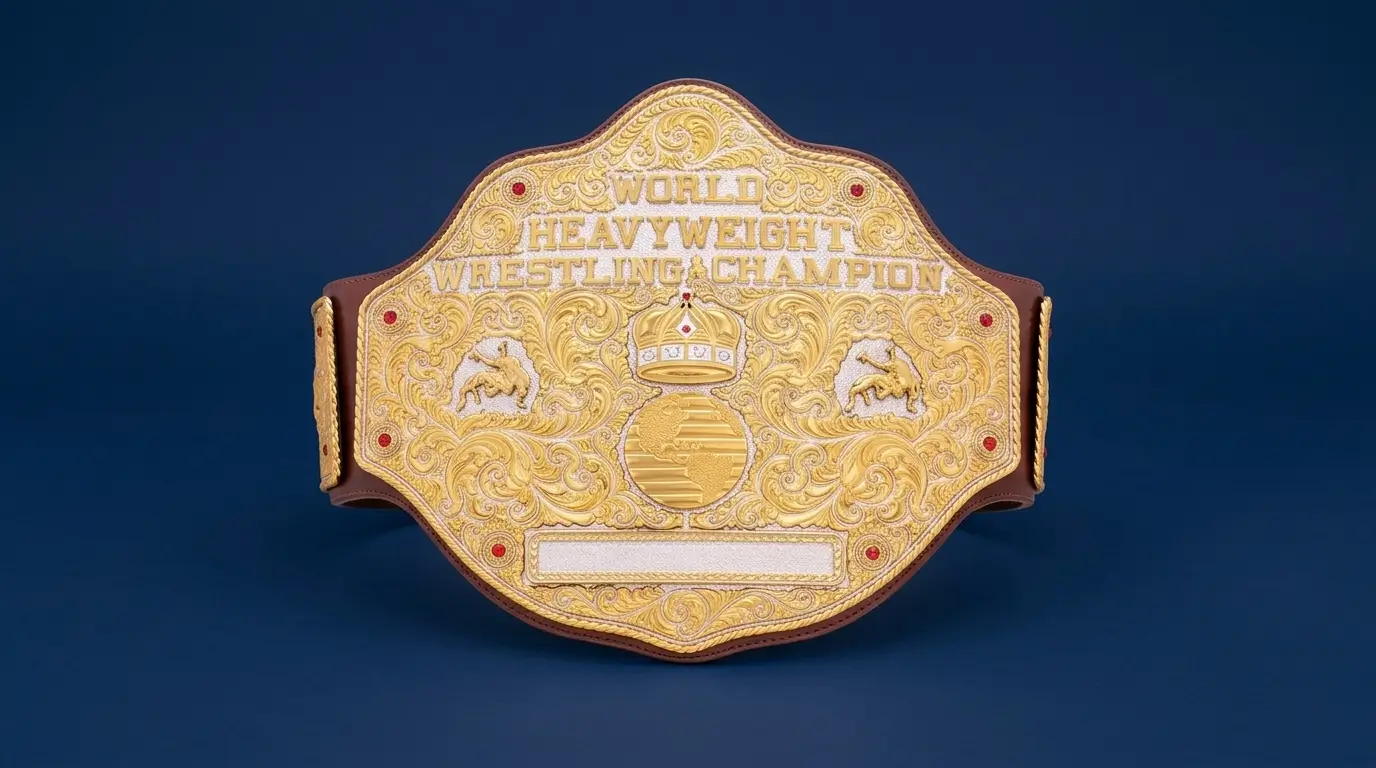 Online Big Gold World Heavyweight Belt