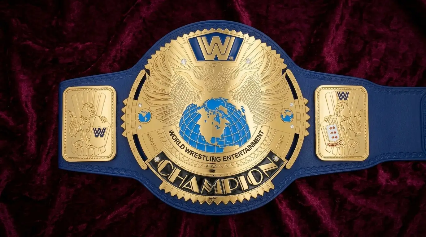Online Blue Big Eagle Attitude Era WWE Belt