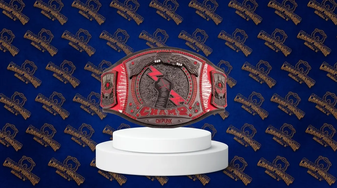 Buy CM Punk Chicago Blackhawks Spinner Championship Replica Belt