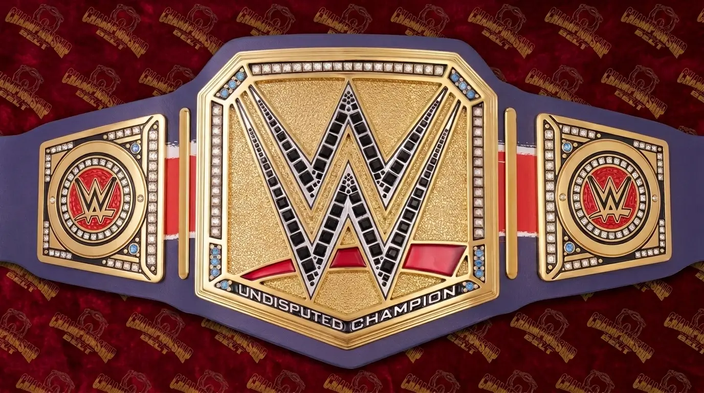 Clash In Paris 2025 Championship Title Belt