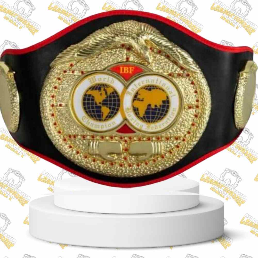 Buy IBF Boxing Belt Replica Black