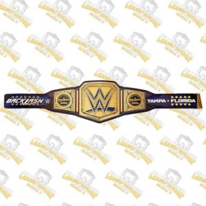 Backlash 2026 Tampa Replica Title Belt