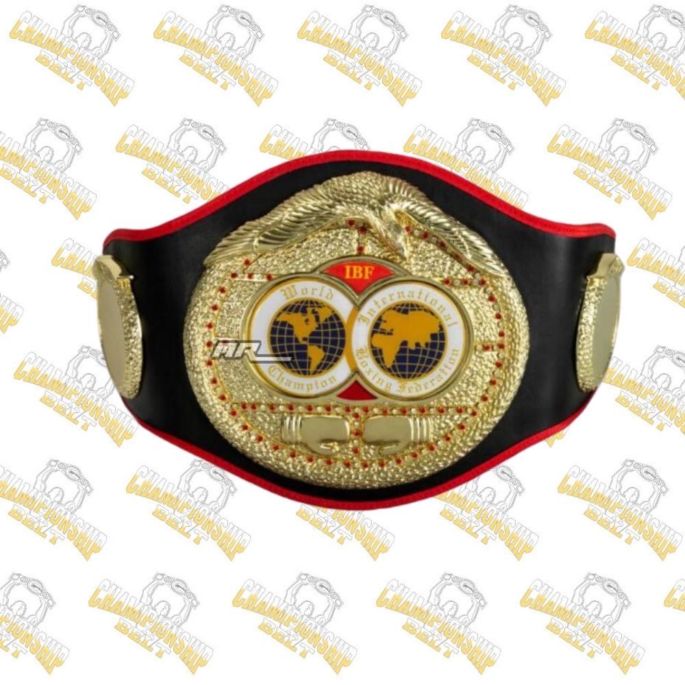 IBF Boxing Belt Replica Black | Buy Championship Belt
