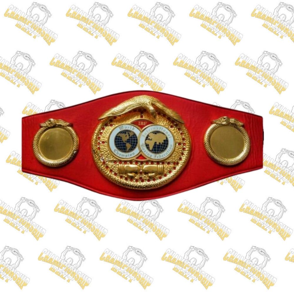 IBF Belt Championship Replica Red | Buy Title Belt