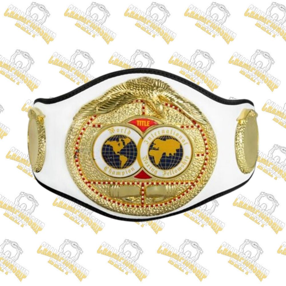 IBF Championship Belt Replica White | Buy Title Belt