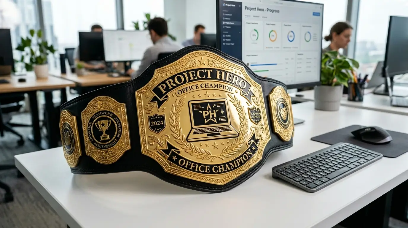 Buy Championship Belt for Office Events Worldwide