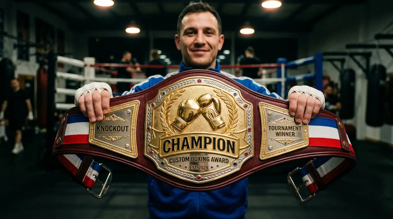 Custom Boxing Award Belt