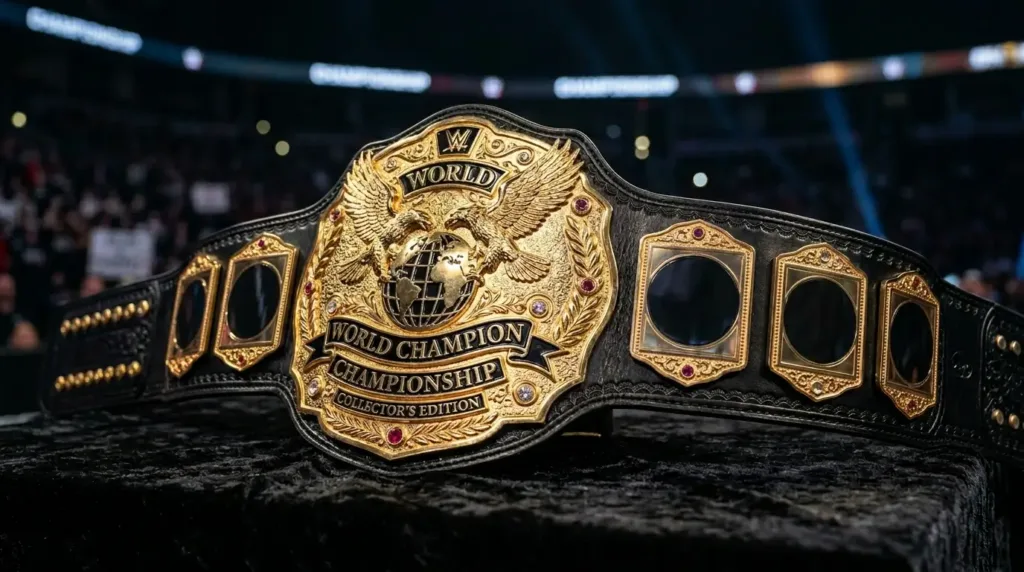 Custom Wrestling Belt With Name Worldwide
