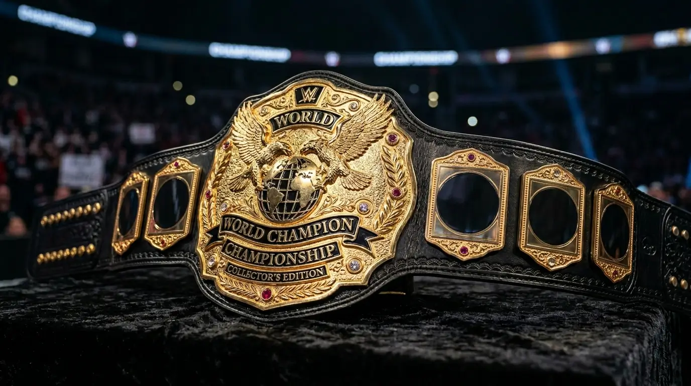 Custom Wrestling Belt With Name Worldwide