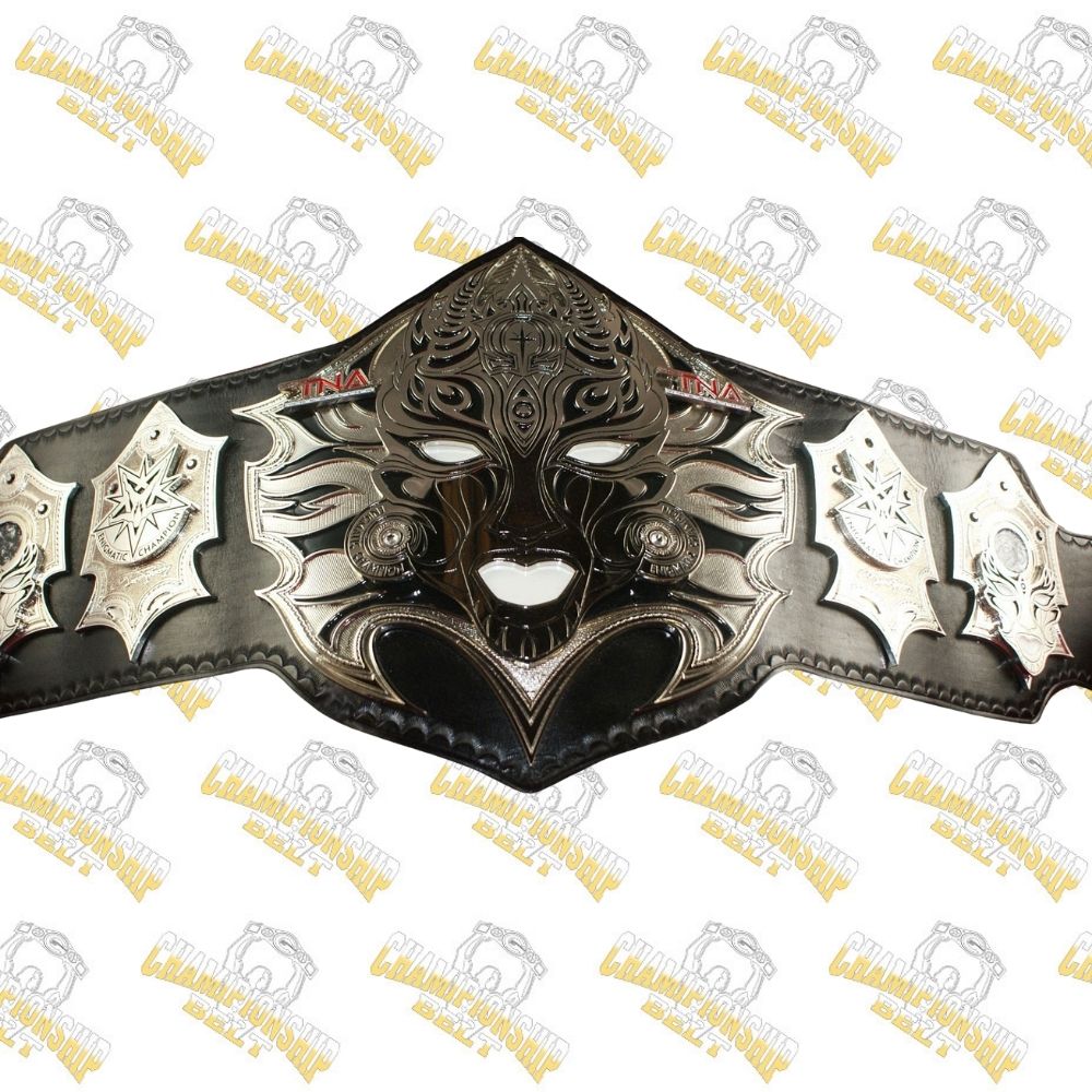 Shop the TNA Jeff Hardy Immorta World Heavyweight Wrestling Champion Belt with premium plates, quality leather, and authentic detailing for fans and collectors.
