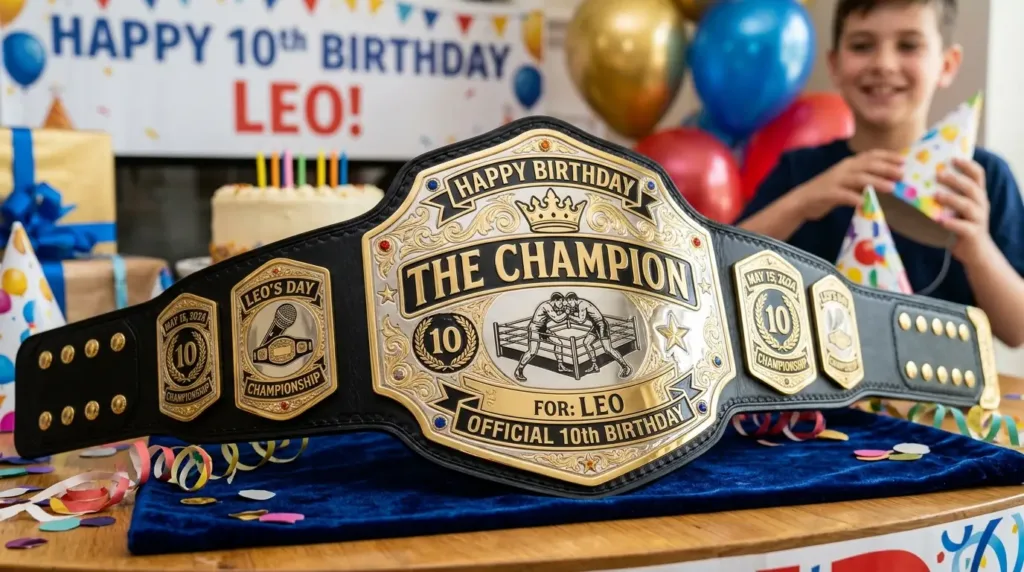 Buy Wrestling Belt Birthday Gift UK