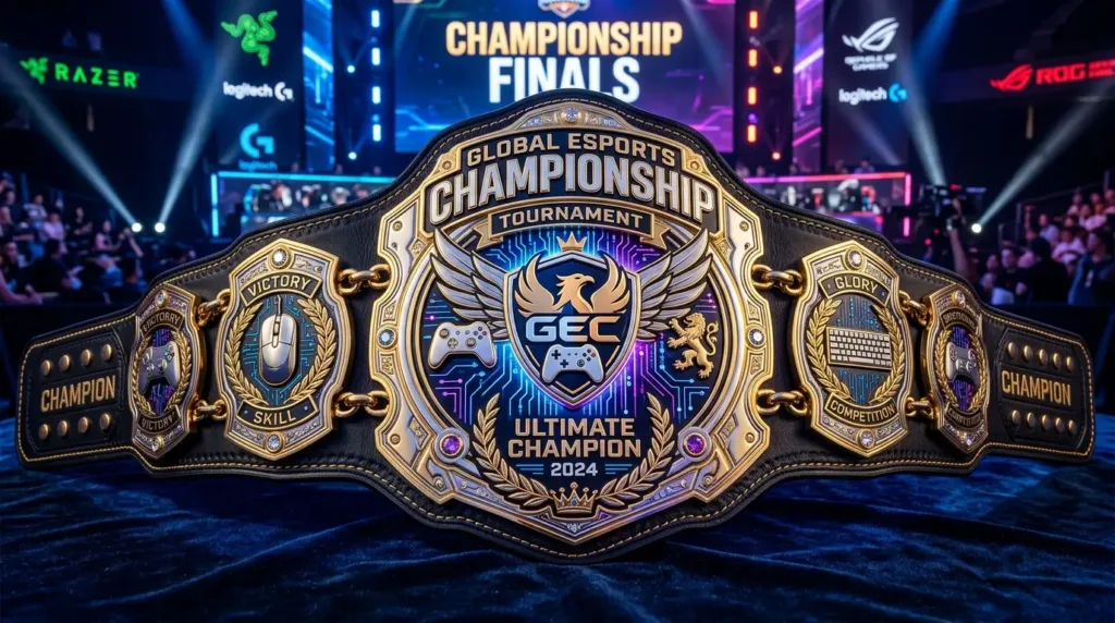 Buy gaming tournament championship belt