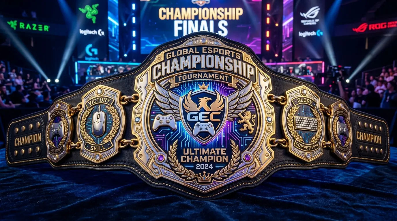 Buy gaming tournament championship belt