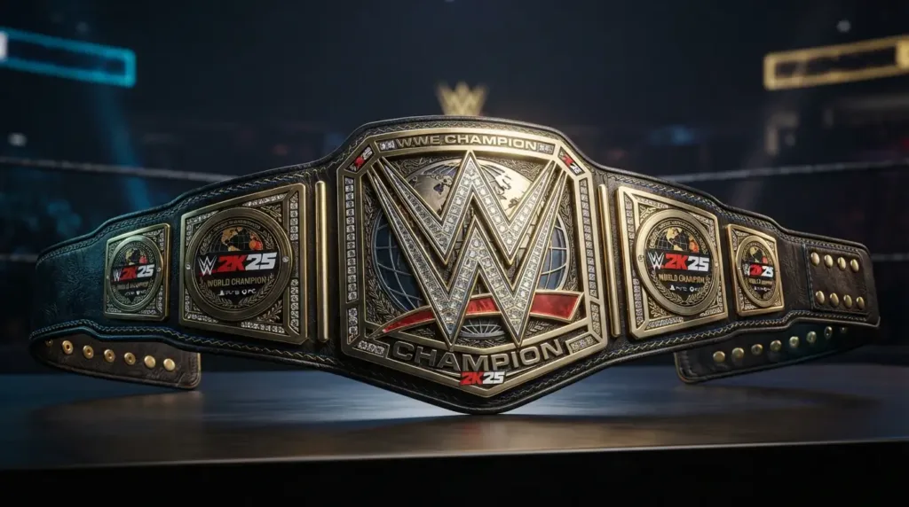 WWE 2K25 Championship Belt