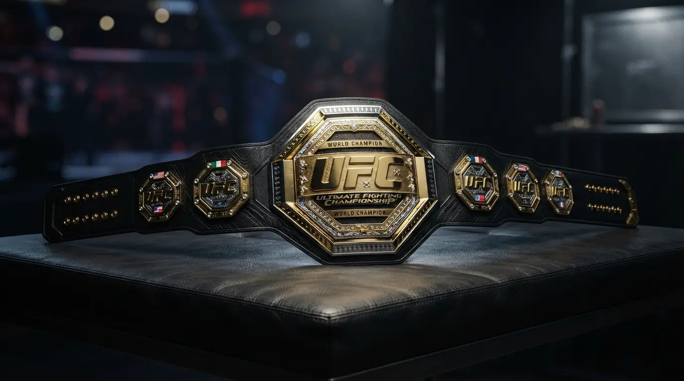 Discover the complete history of UFC Championship belts, from the 1997 original design to the modern Legacy Belt and BMF Championship explained.