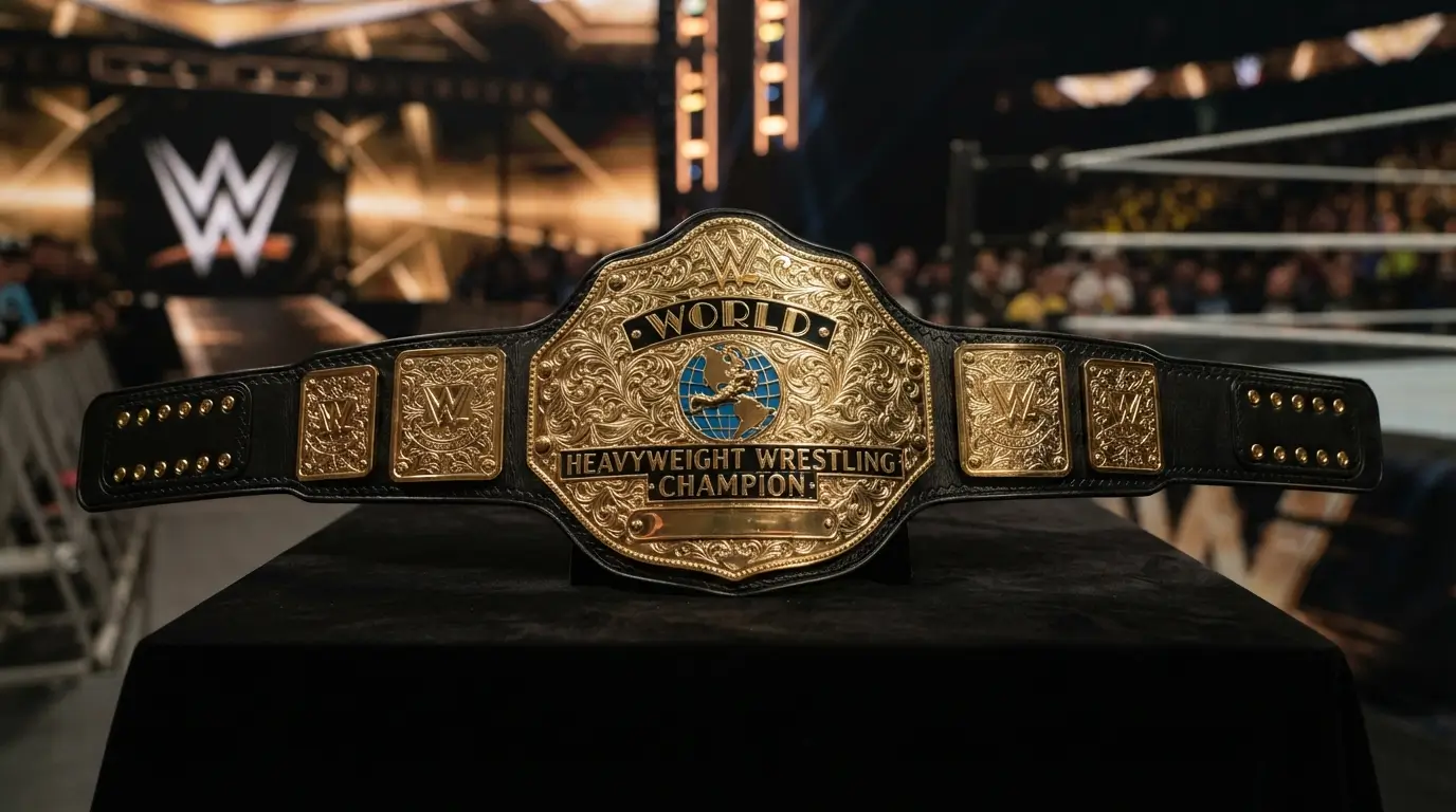 Mattel WWE Big Gold Belt