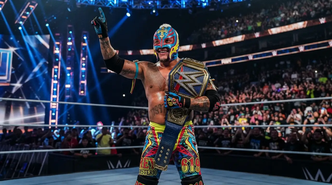WWE Rey Mysterio New Belt