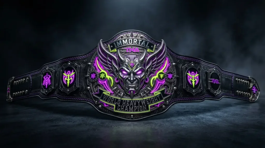 TNA Jeff Hardy Immortal World Heavyweight Belt