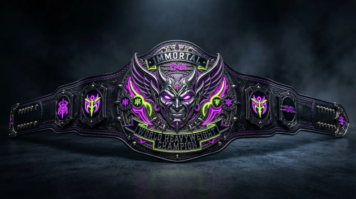 TNA Jeff Hardy Immortal World Heavyweight Belt