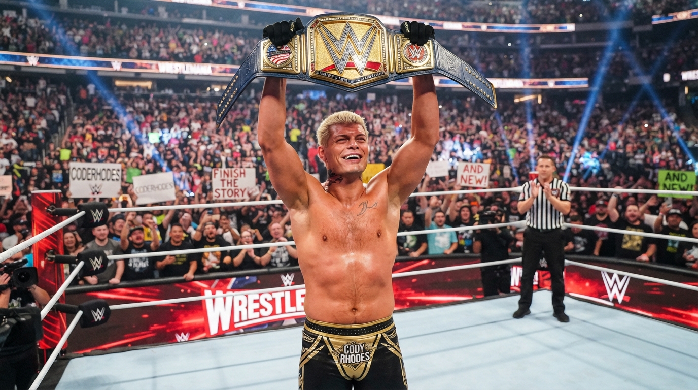 Cody Rhodes WWE Belt