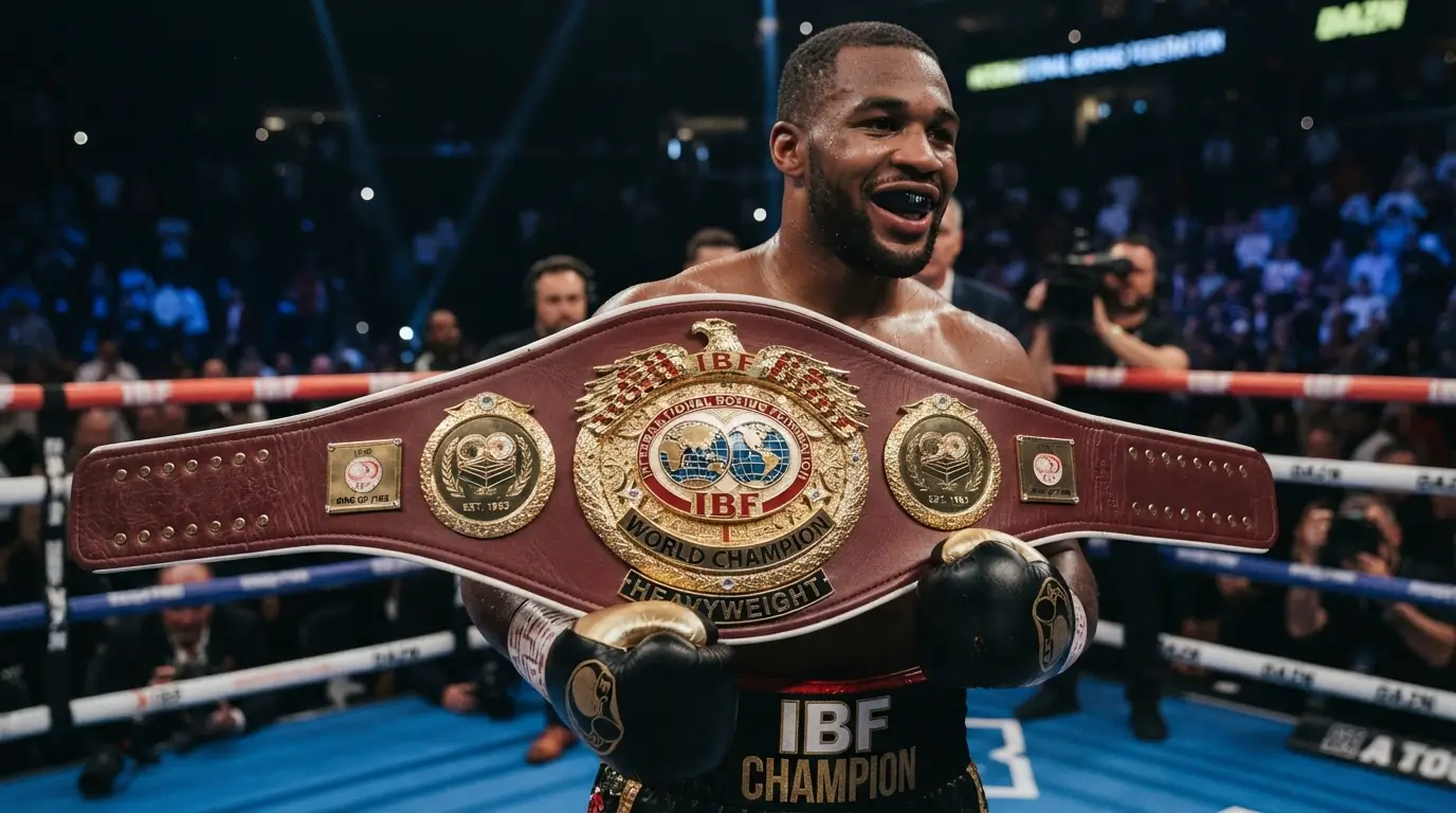 IBF Championship Belt