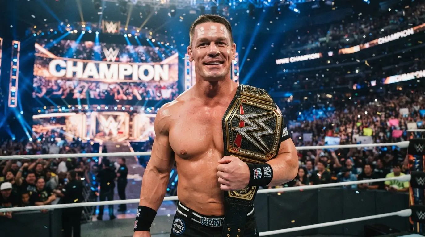 John Cena WWE Belt
