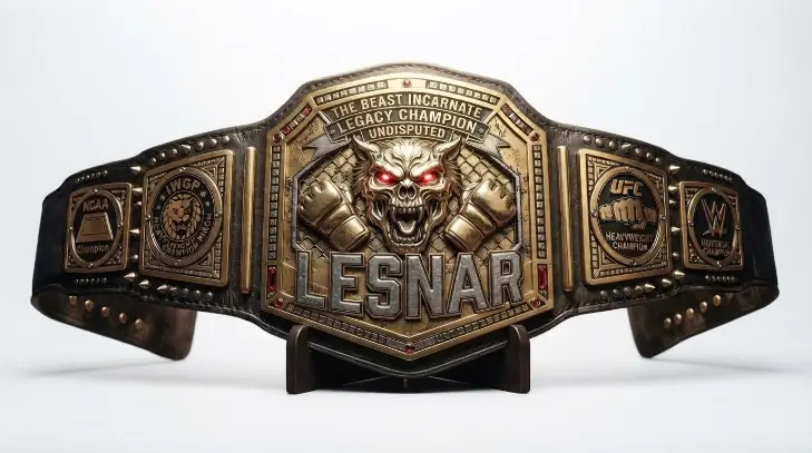 Brock Lesnar Legacy Championship Belt