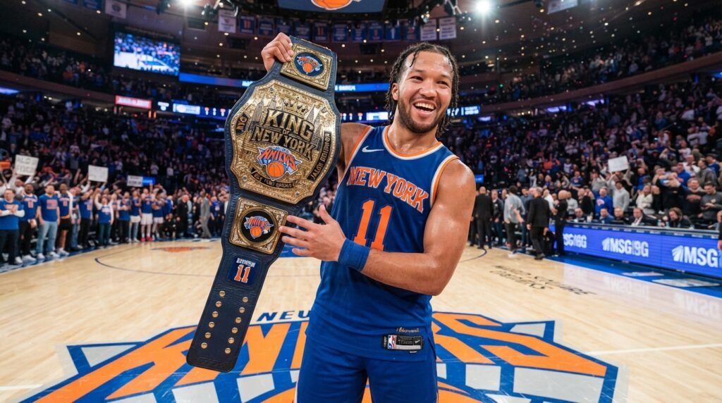 History of Jalen Brunson King of New York Belt
