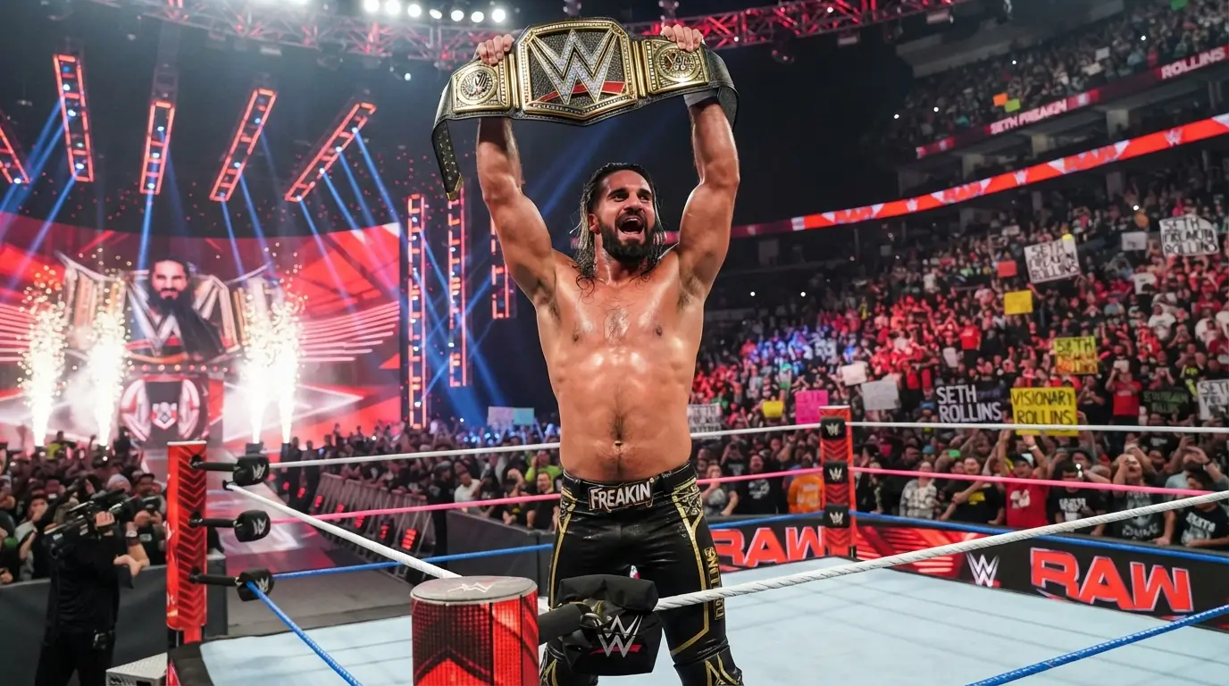 Seth Rollins WWE Belt