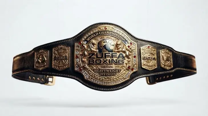 Zuffa Boxing Championship Belt