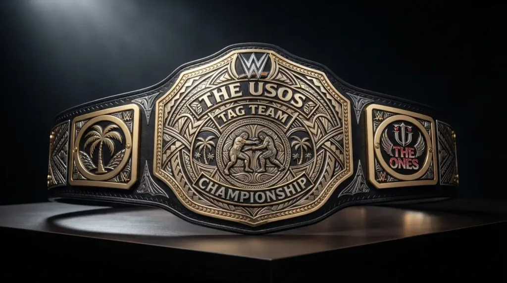 The Usos WWE Belt